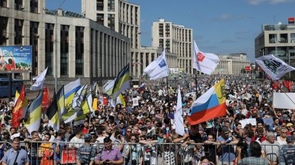 В РФ задержали организаторов митинга против пенсионной реформы