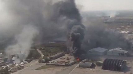 Террористы атакуют аэропорт Донецка с помощью беспилотников (Видео)