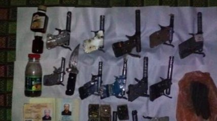 Большое количество самодельного оружия изъяли в Одесской области