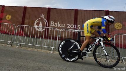 Украинский велогонщик Гривко стал четвертым на Европейских играх