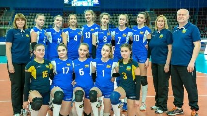 Волейболистки сборной Украины U-16 проиграли Франции