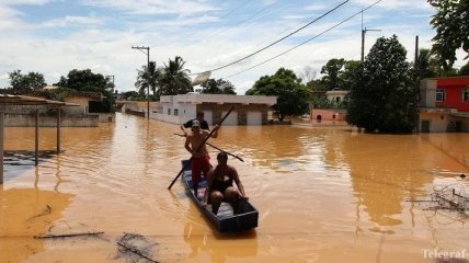Жители Бразилии потерпают от наводнения