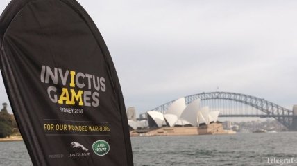В Австралии торжественно подняли флаг Игр непокоренных