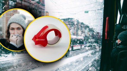 Морозы в Киеве