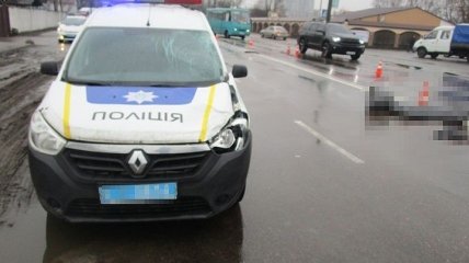 В Борисполе полицейский угодил в смертельную ДТП (Фото)