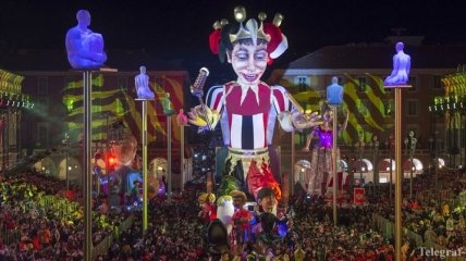 В Ницце проходит карнавал с усиленными мерами безопасности