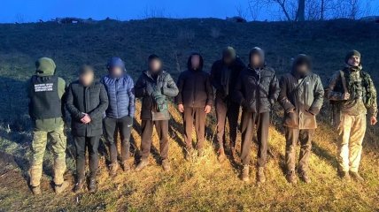 Мужчин задержали на границе с Молдовой