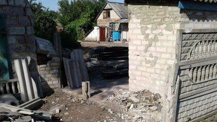 В Донецкой области женщина получила осколочные ранения