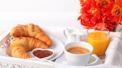 Ледяной кофе с апельсиновым соком