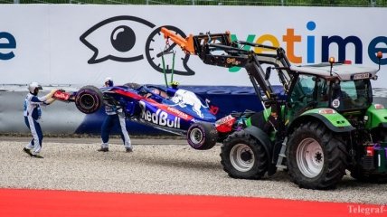 Формула-1. Аварии стоили Toro Rosso больше € 2 млн в 2018 году