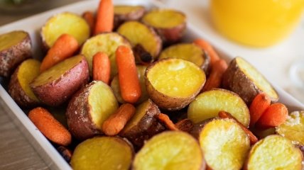 Картошка с хрустящей корочкой в духовке - рецепт