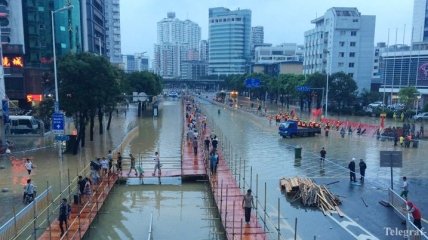 Наводнение в Китае: пострадали более 5 млн людей