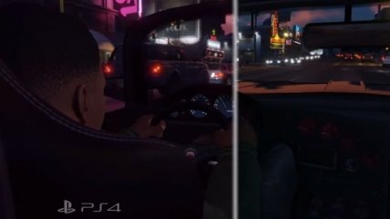 Разница в графике GTA V: PS3 против PS4 (Видео)