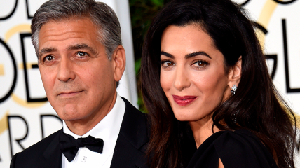 Джордж Клуни уберег попутчиков от крика своих детей