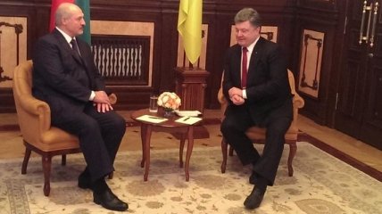 В Киеве начались переговоры Порошенко и Лукашенко