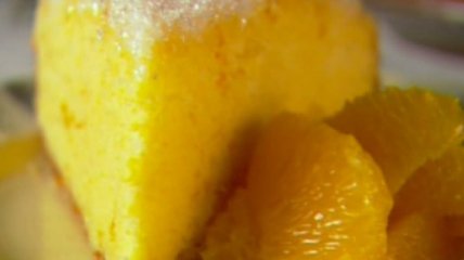 Кукурузно-апельсиновый пирог