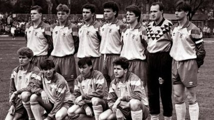 Первый свой матч сборная Украины сыграла в Ужгороде (Видео)