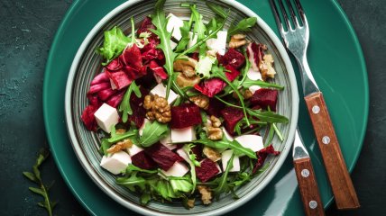 Салат со свеклой и фетой