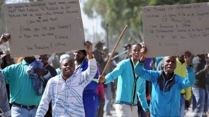 В ЮАР 12 тысяч шахтеров прекратили забастовку 