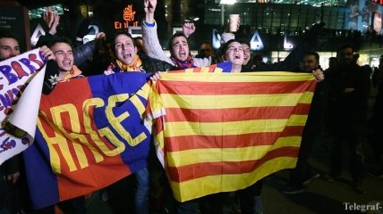 "Барселона" намерена добиться права использования национального флага