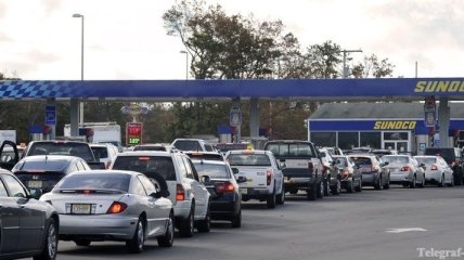 Цены на бензин в Нью-Джерси выросли на треть из-за "Сэнди"