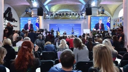 Пресс-конференция Петра Порошенко (Видео)
