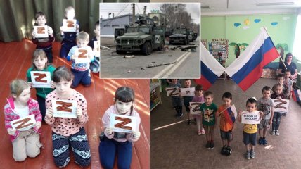 У росії в пропаганді використовують дітей