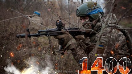 1400-й день полномасштабной войны России против Украины