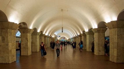 В Киеве "заминировали" станцию метро "Майдан Незалежности"