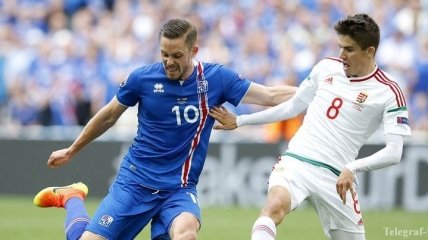 Результат матча Исландия - Венгрия 1:1 на Евро-2016