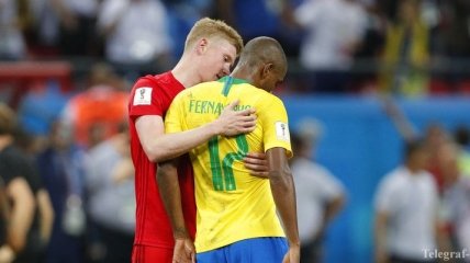 Бразилия - Бельгия: назван лучший игрок матча