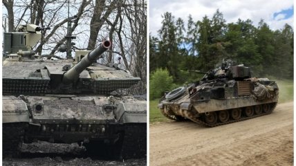 Т-90М та M2 Bradley