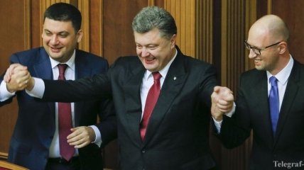 Яценюк заявил, что раскола в руководстве Украины нет 