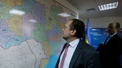 Министр иностранных дел Австрии посетил офис СММ ОБСЕ в Украине