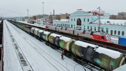 Железнодорожная станция в Уссурийске