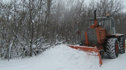 Ситуация на дорогах Украины: снегопады в 6 регионах страны