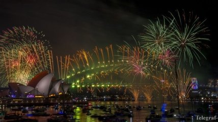 Ярко и незабываемо: Австралия встретила Новый Год грандиозными салютами