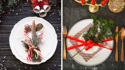 Как украсить новогодний стол 2026 года.