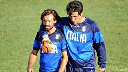 Реакция Пирло на успех сборной Италии в матче с испанцами