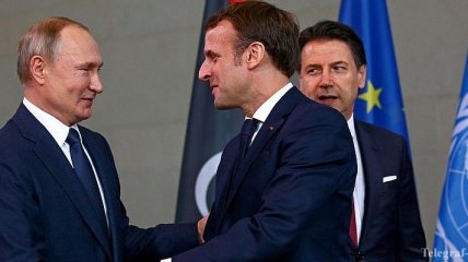 Французский лидер надеется убедить Путина прекратить ведение огня 
