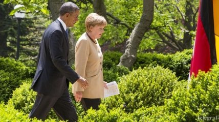 Обама поговорил с Меркель впервые с начала шпионского скандала