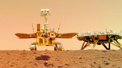 Как звучит Марс: китайский марсоход прислал впечатляющие видео с Красной планеты
