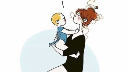 Смешные комиксы, которые показывают реальную жизнь молодых мам  