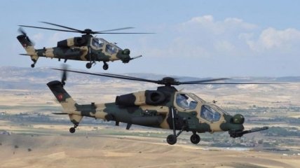 Вертолеты ВВС Турции будут вооружены ракетами с лазерным наведением