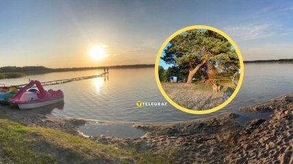 Велике Згоранське озеро - окраса Волині