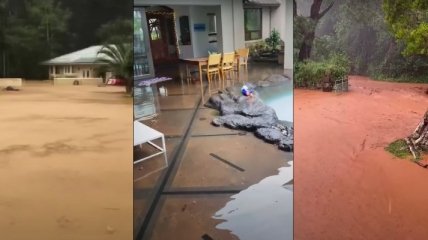 Сильный дождь вызвал рекордное за 25 лет наводнение на Гавайях (фото и видео)