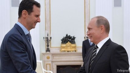 Асад поблагодарил Путина за партнерство