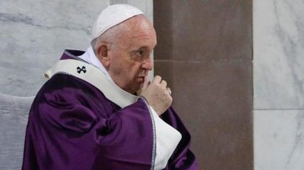 Через коронавірус Папа Римський не читатиме молитву на площі Святого Петра