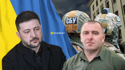 Володимир Зеленський та Василь Малюк