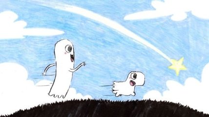 Забавные комиксы о жизни маленького привидения